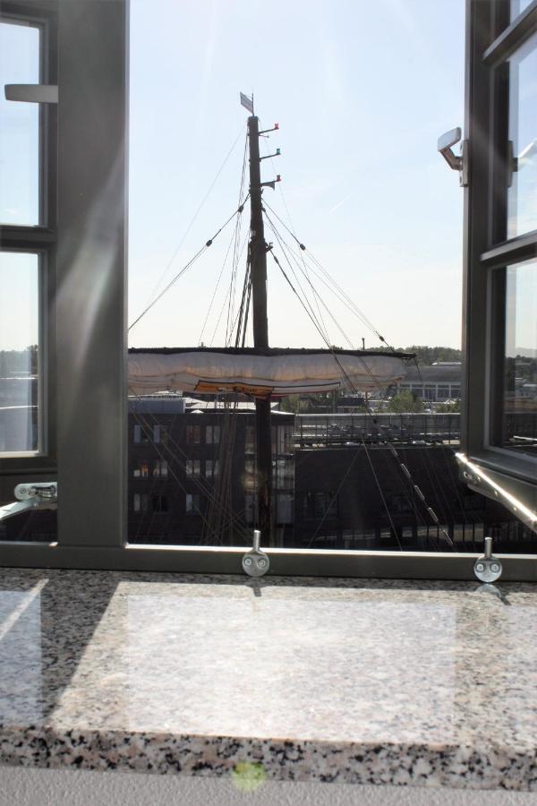 Altstadtblick Im Ohlerich-speicher Wismar